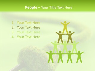 Ecological Plug Environmental PowerPoint Template