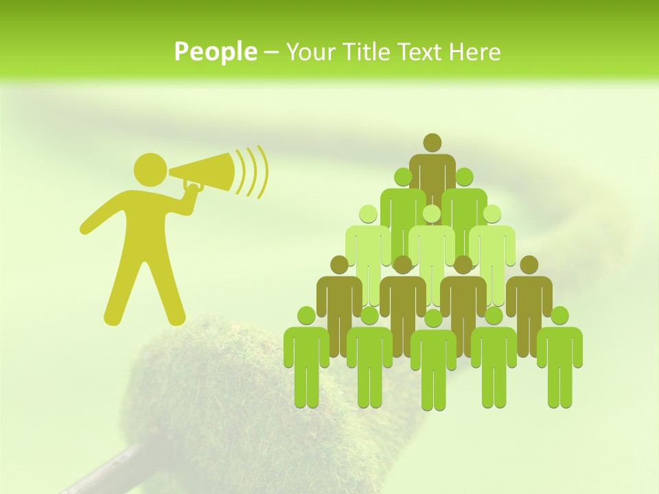 Ecological Plug Environmental PowerPoint Template