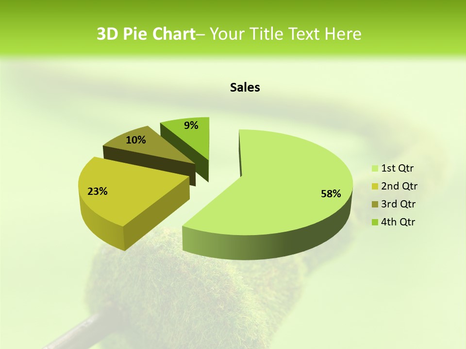 Ecological Plug Environmental PowerPoint Template