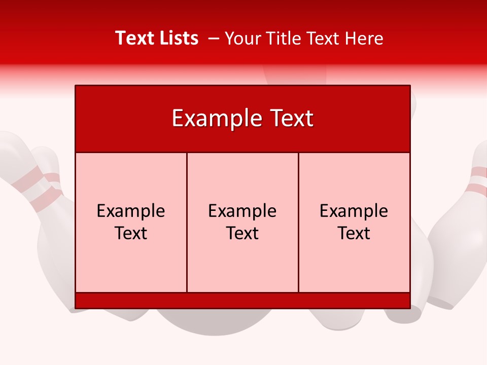 Leisure Pin Action PowerPoint Template