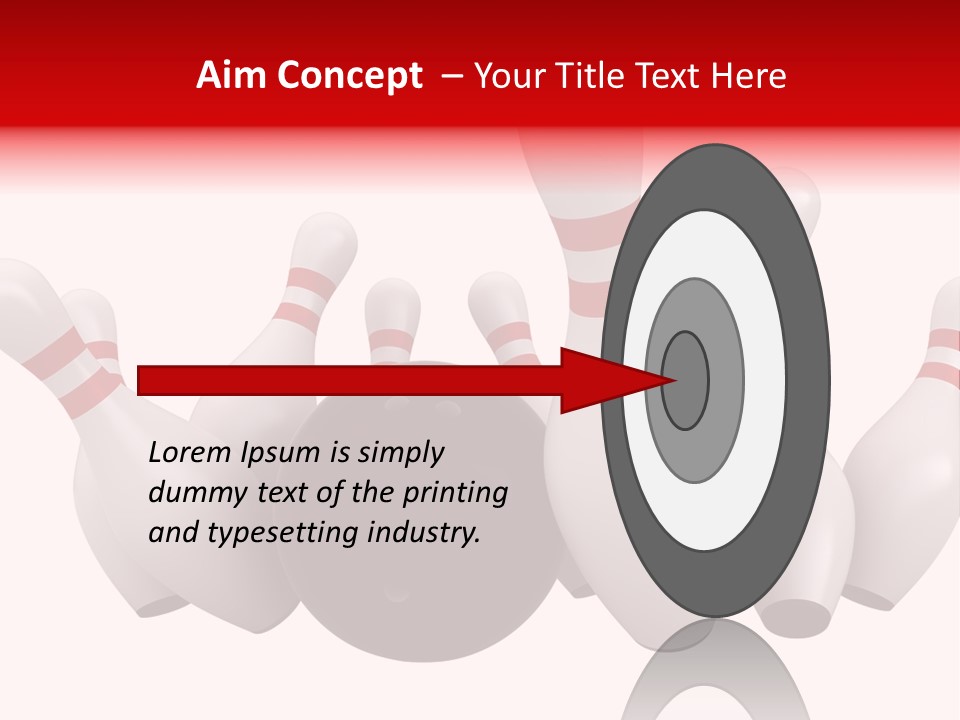 Leisure Pin Action PowerPoint Template