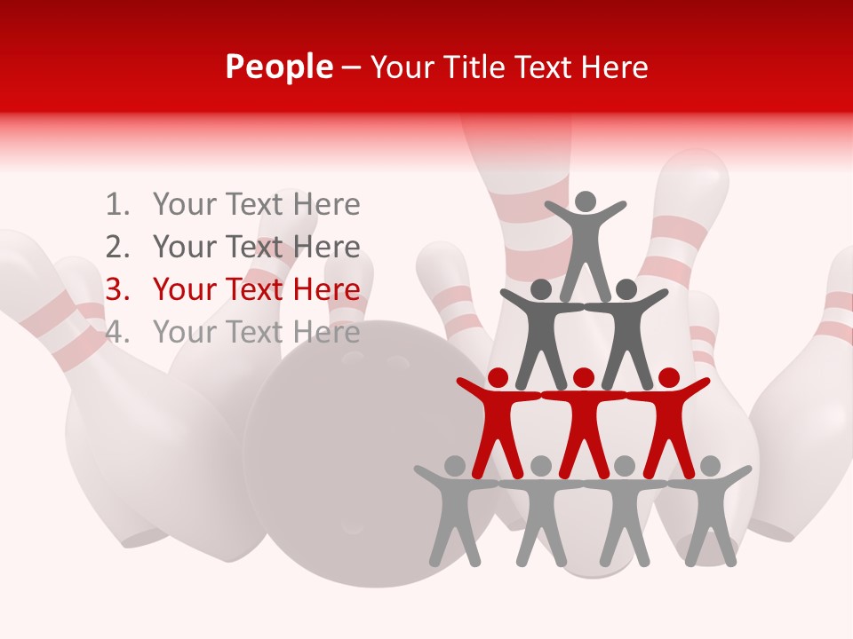 Leisure Pin Action PowerPoint Template