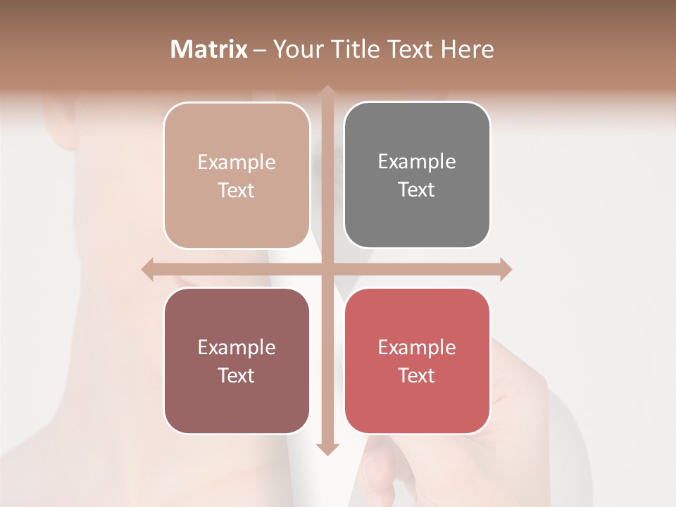 Isolated Esteem Effect PowerPoint Template