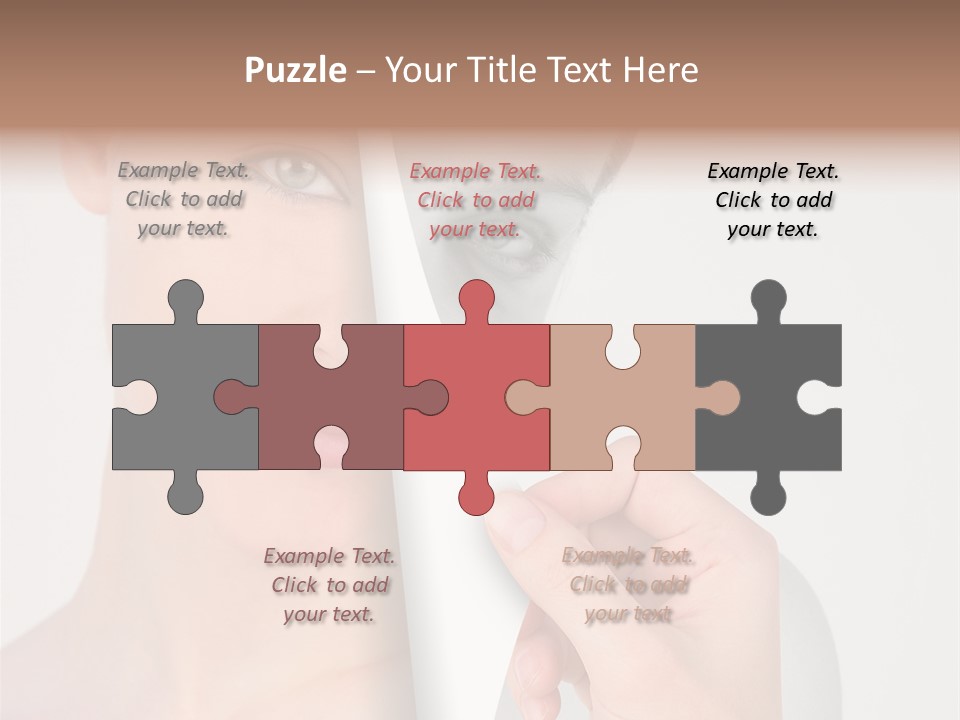 Isolated Esteem Effect PowerPoint Template