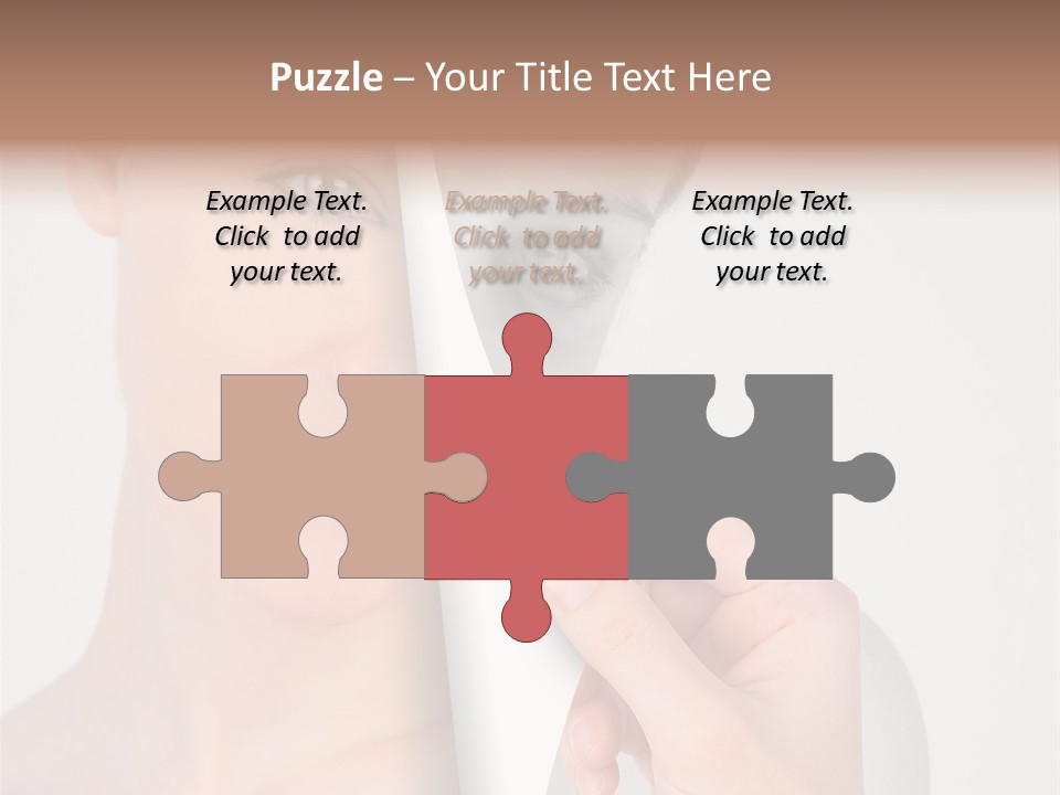 Isolated Esteem Effect PowerPoint Template