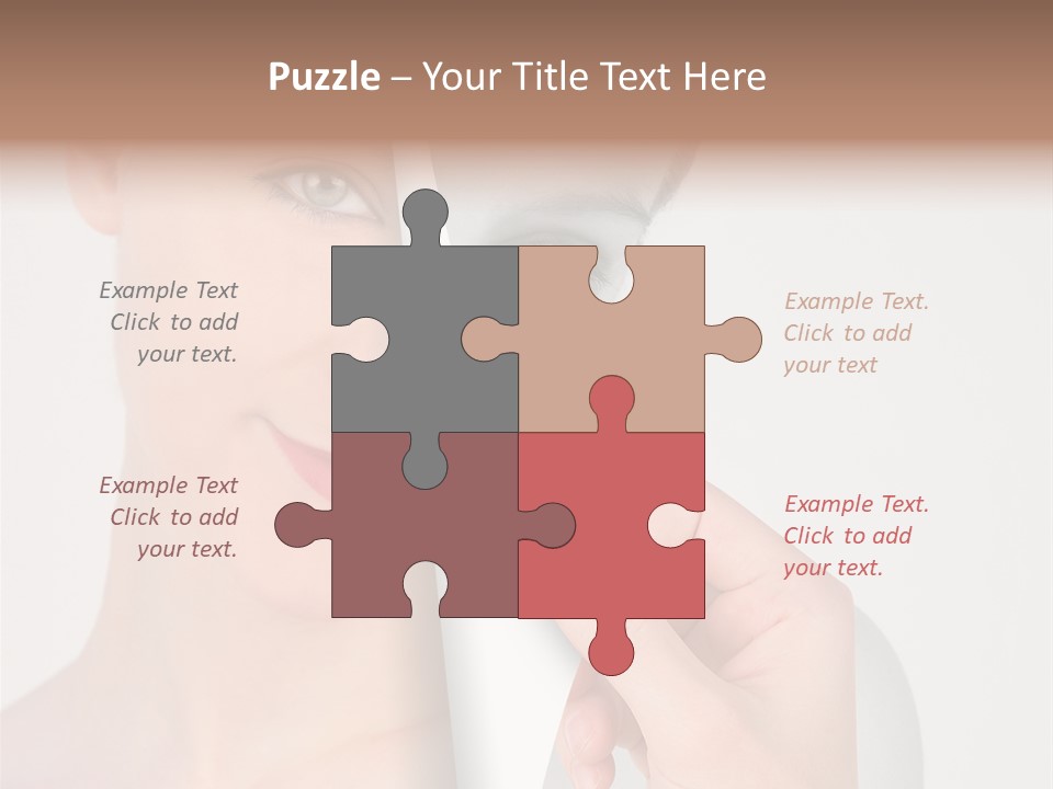 Isolated Esteem Effect PowerPoint Template