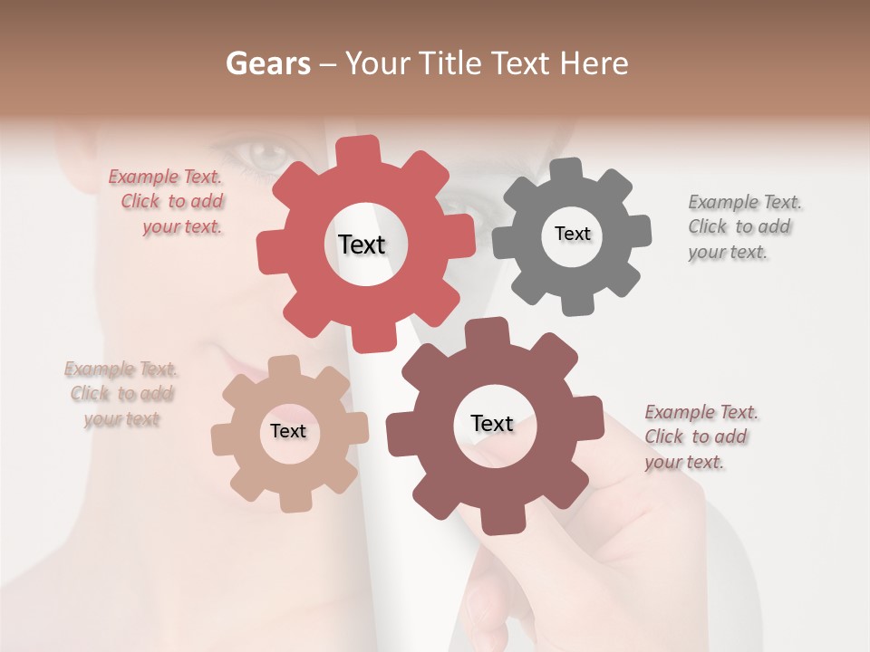 Isolated Esteem Effect PowerPoint Template