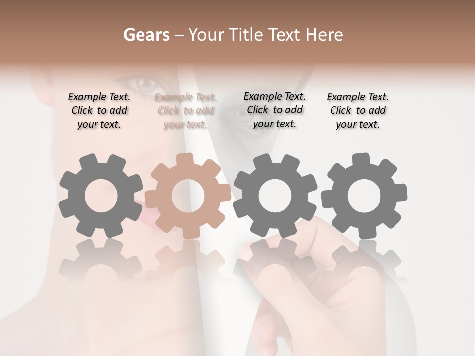 Isolated Esteem Effect PowerPoint Template