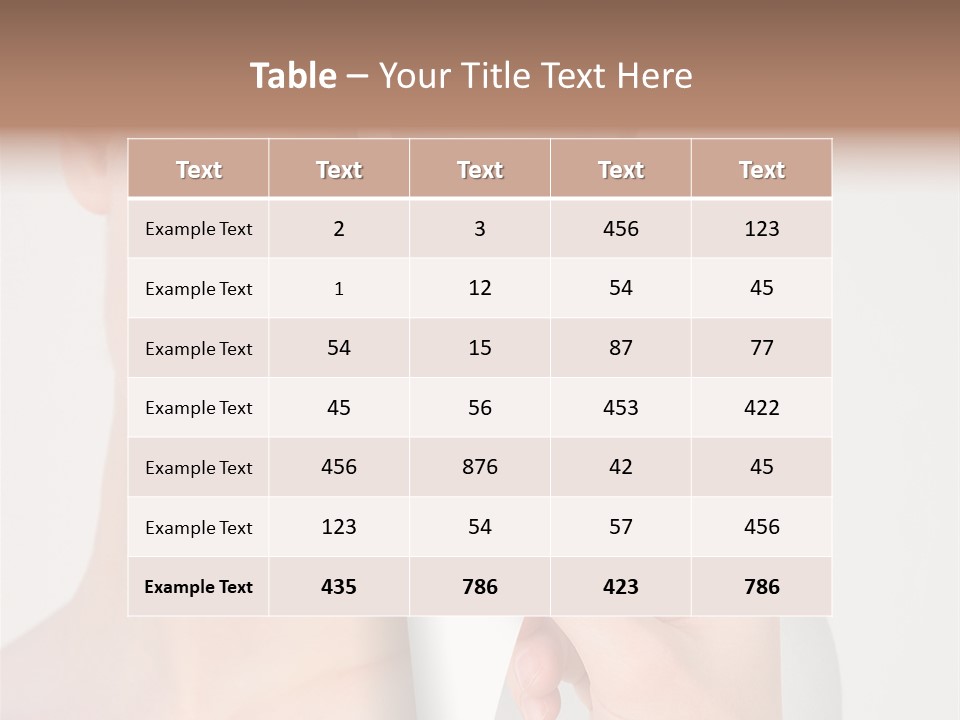 Isolated Esteem Effect PowerPoint Template