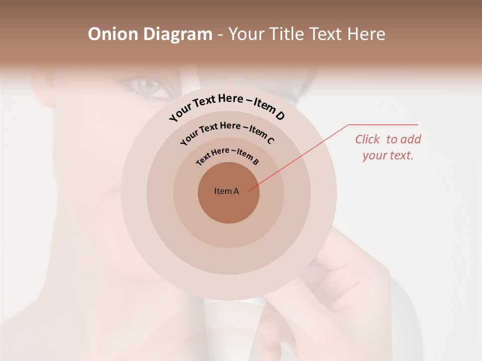 Isolated Esteem Effect PowerPoint Template