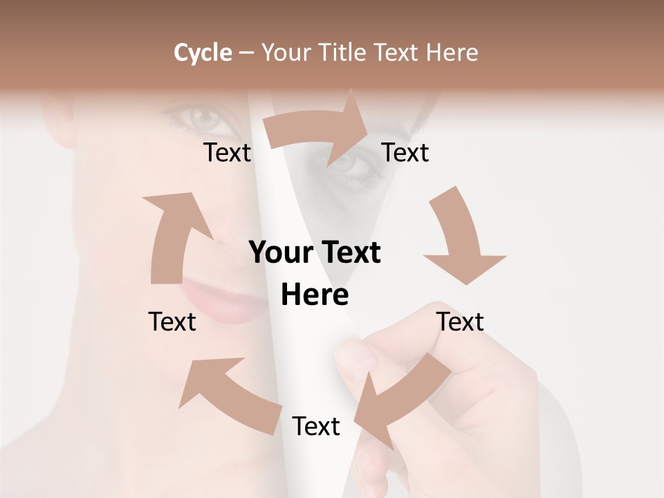Isolated Esteem Effect PowerPoint Template