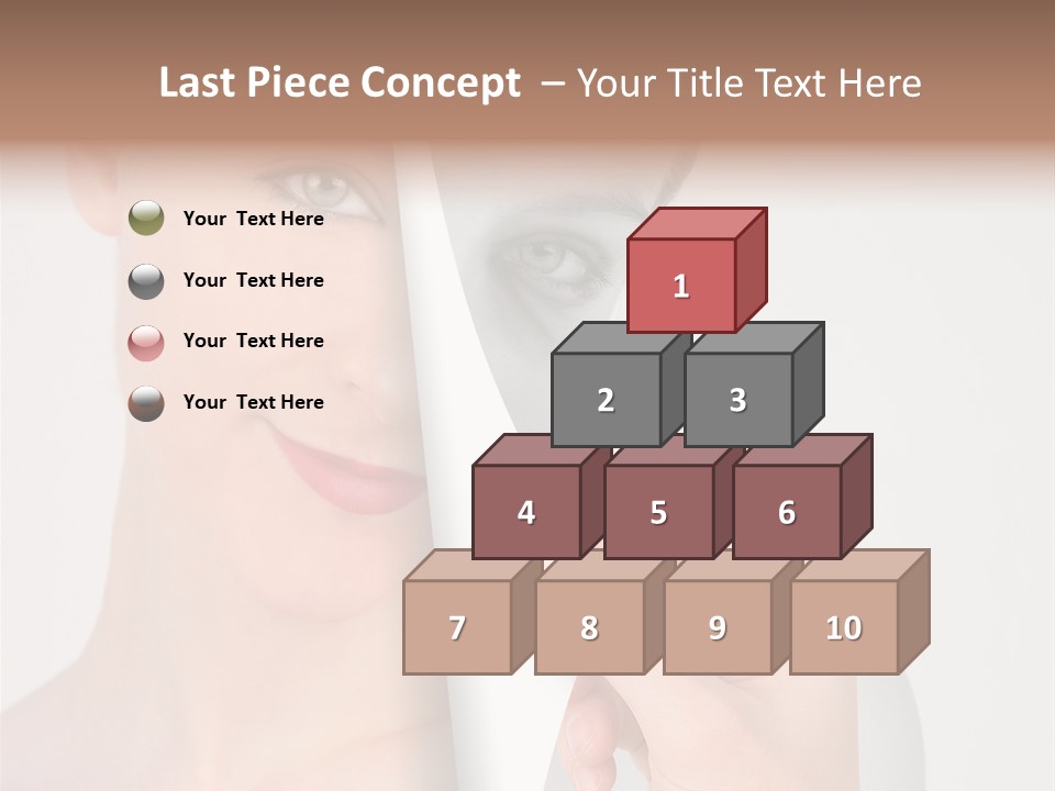 Isolated Esteem Effect PowerPoint Template