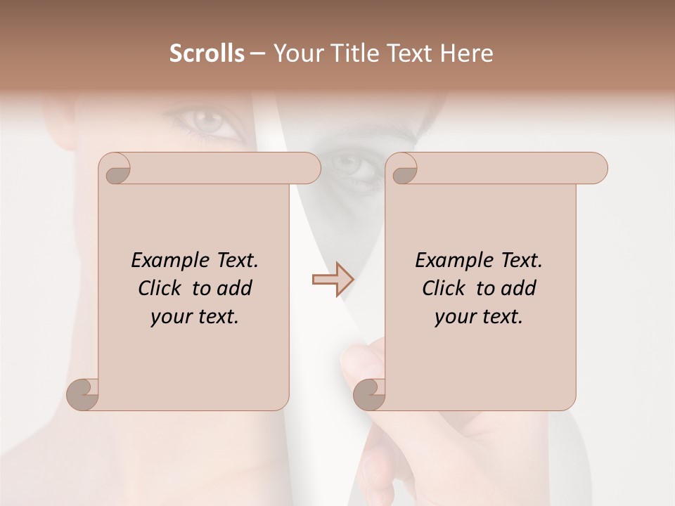 Isolated Esteem Effect PowerPoint Template