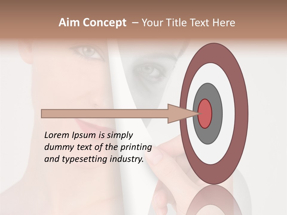 Isolated Esteem Effect PowerPoint Template