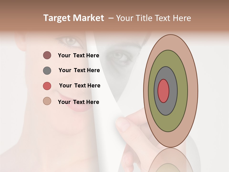 Isolated Esteem Effect PowerPoint Template