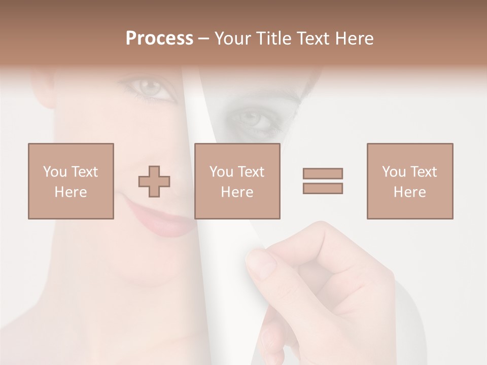 Isolated Esteem Effect PowerPoint Template