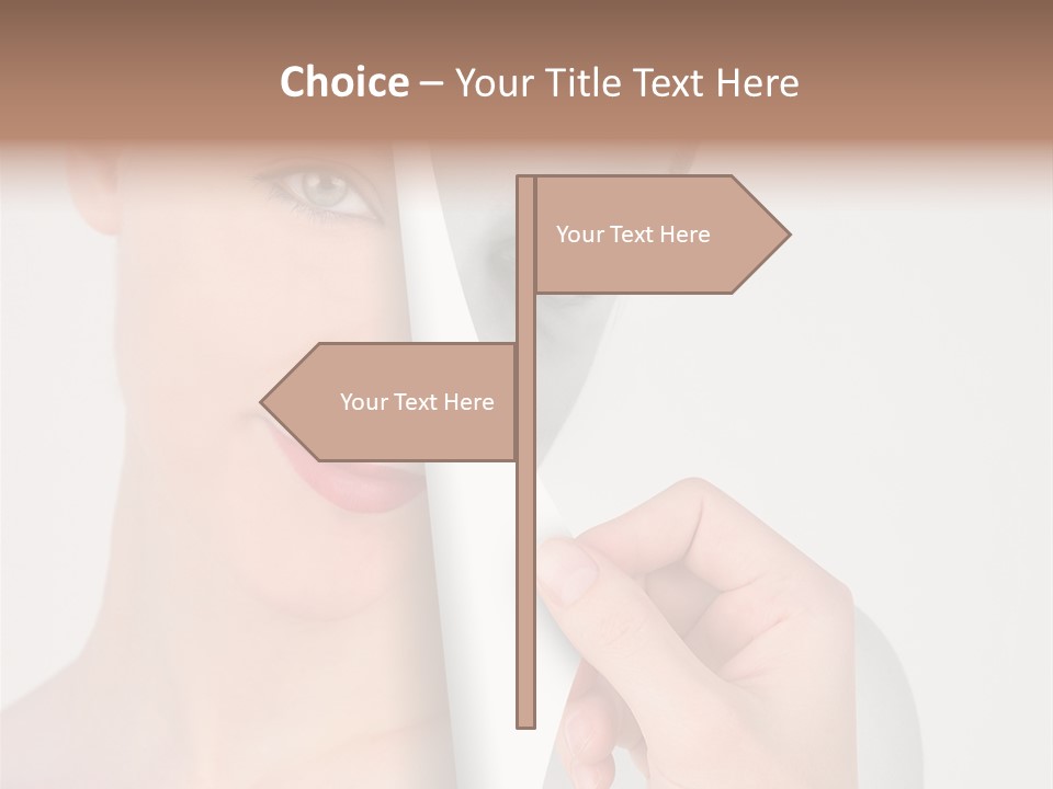 Isolated Esteem Effect PowerPoint Template