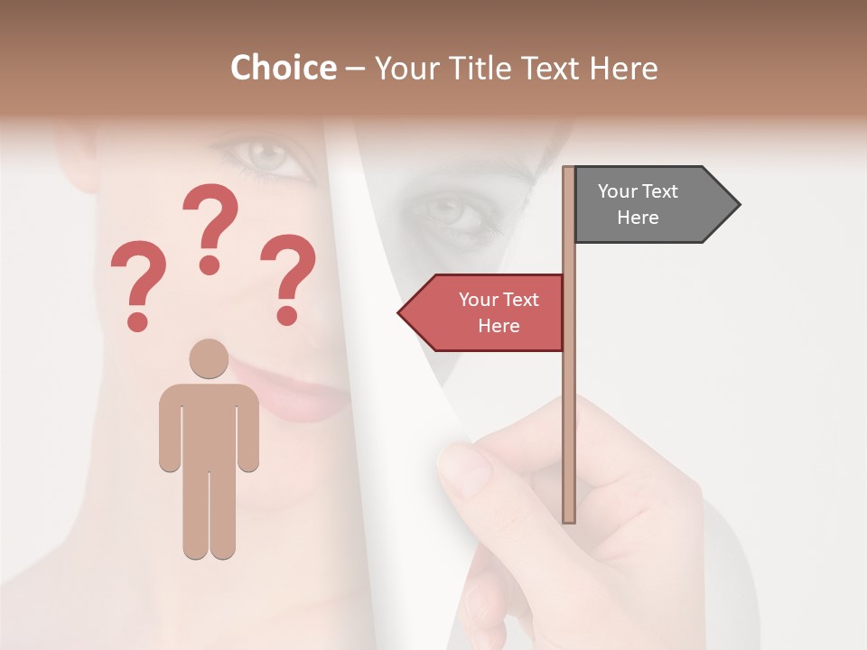 Isolated Esteem Effect PowerPoint Template
