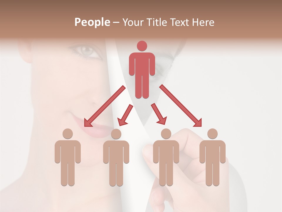 Isolated Esteem Effect PowerPoint Template