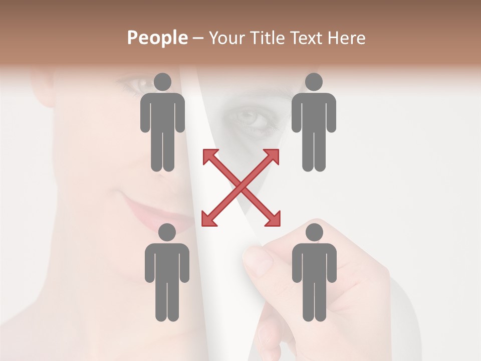 Isolated Esteem Effect PowerPoint Template