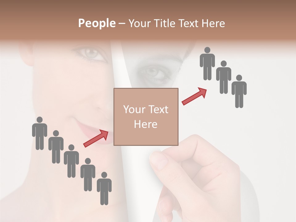 Isolated Esteem Effect PowerPoint Template