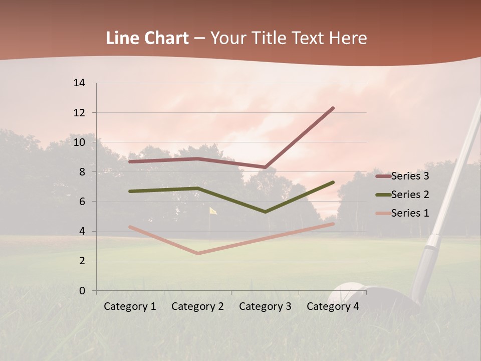 Meadow Exercise Fairway PowerPoint Template
