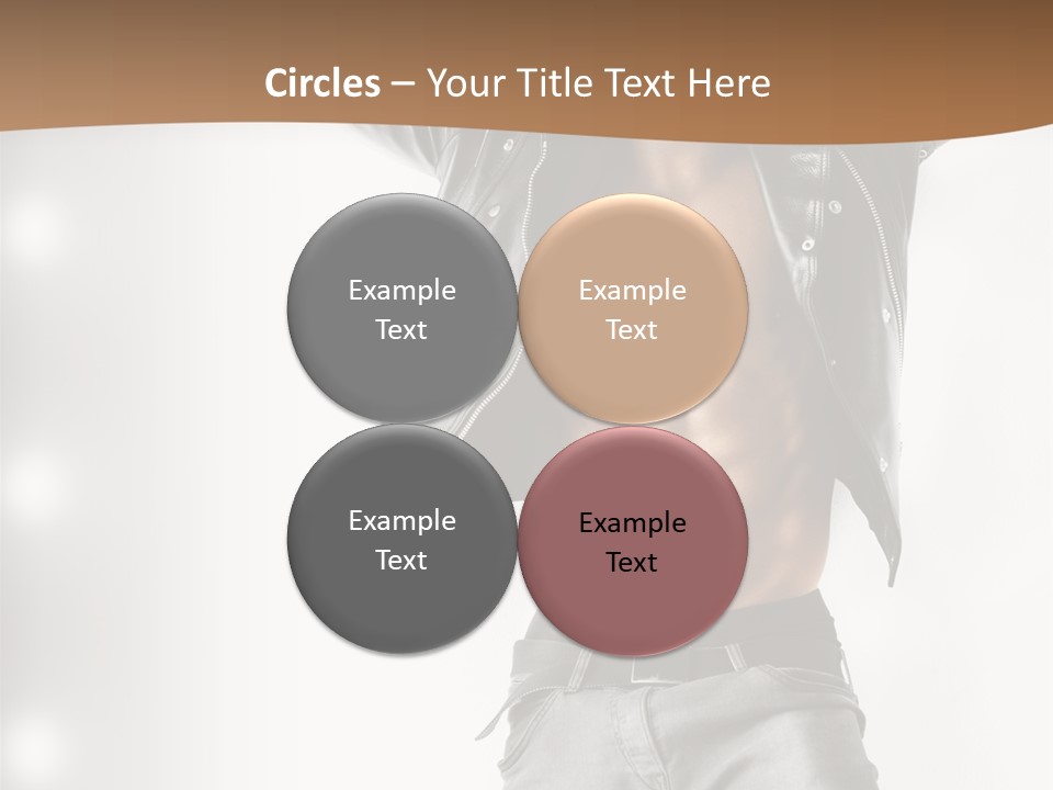 Hot Person Flirting PowerPoint Template