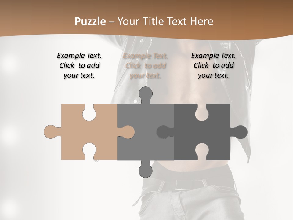 Hot Person Flirting PowerPoint Template