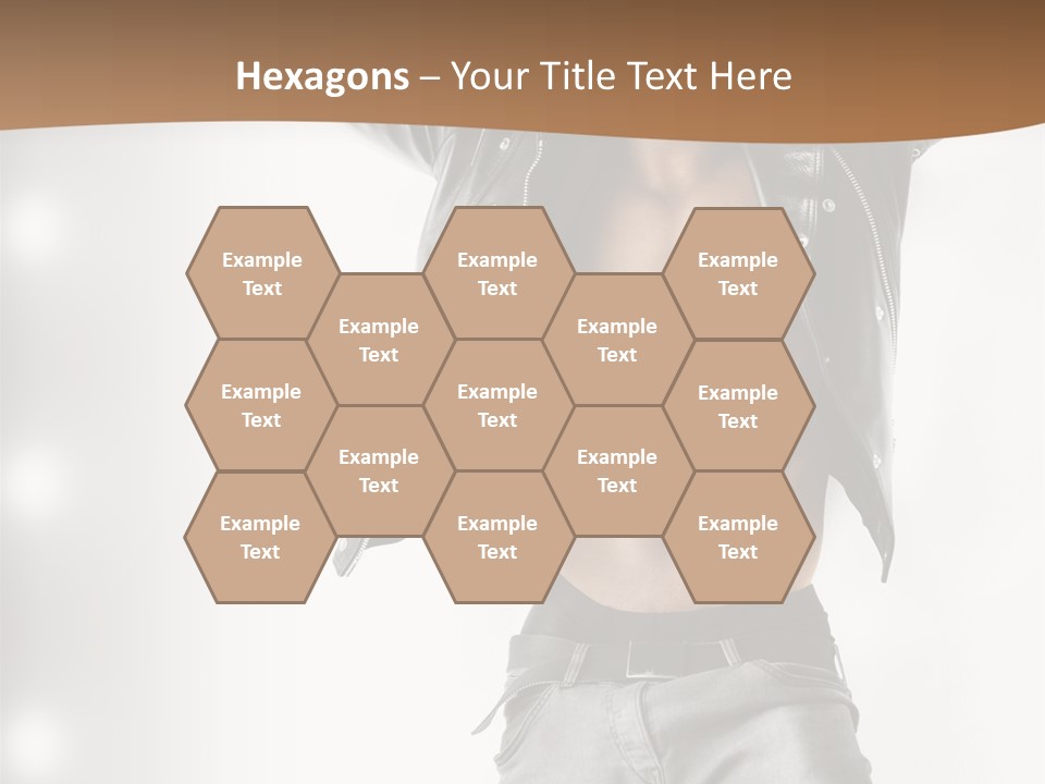 Hot Person Flirting PowerPoint Template