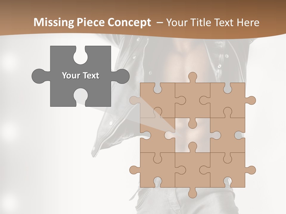 Hot Person Flirting PowerPoint Template