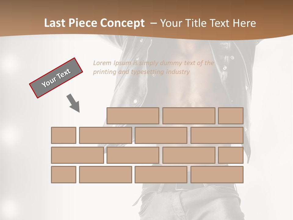 Hot Person Flirting PowerPoint Template