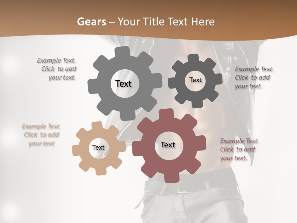 Hot Person Flirting PowerPoint Template