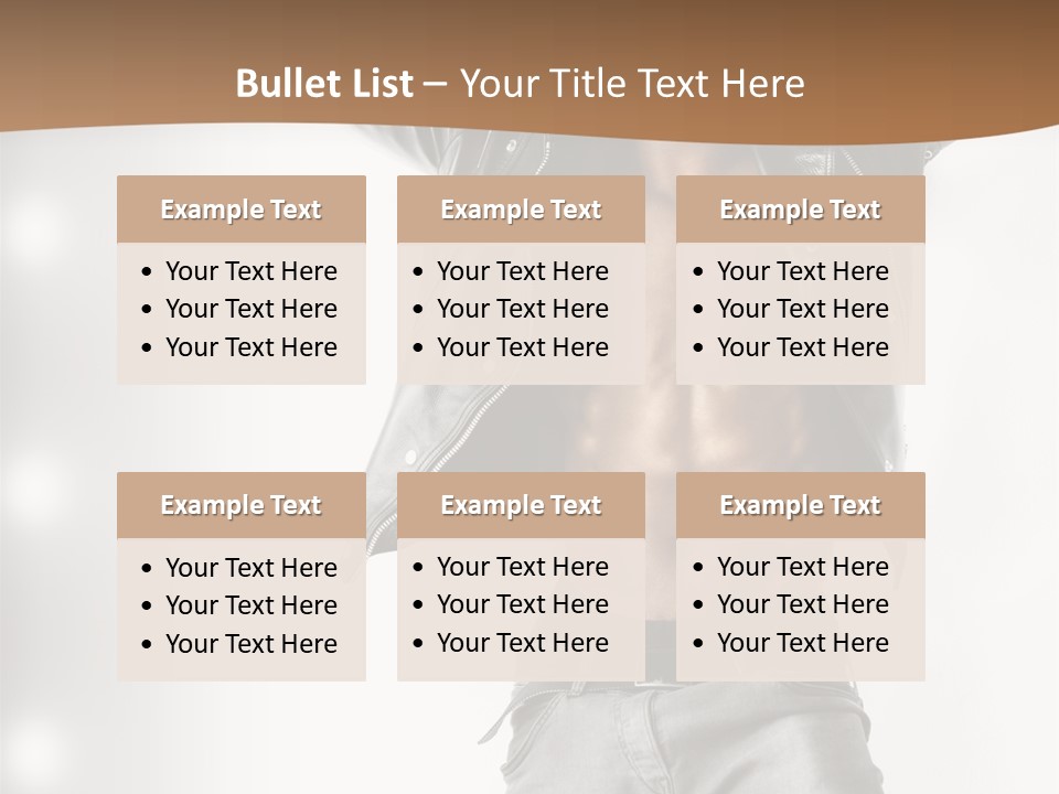 Hot Person Flirting PowerPoint Template