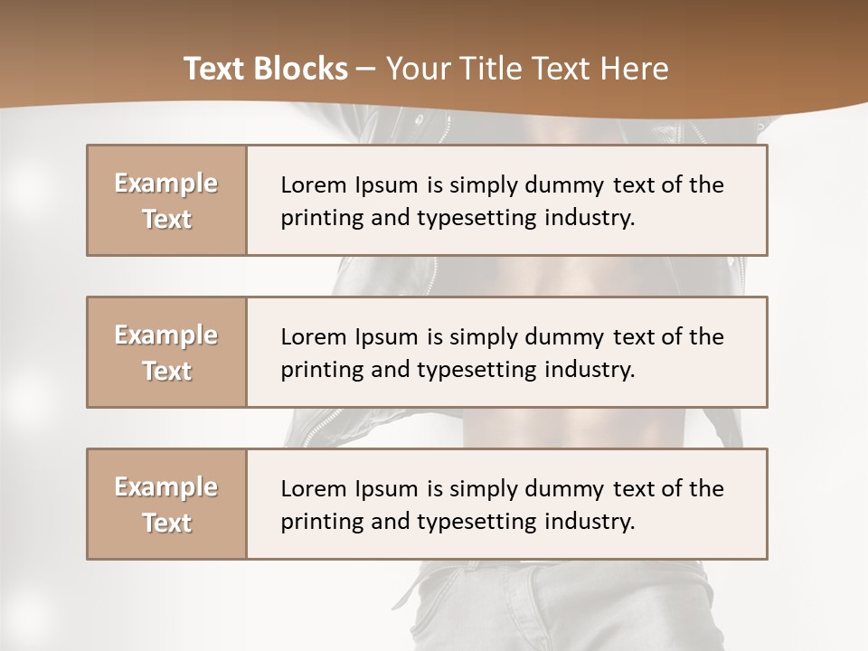 Hot Person Flirting PowerPoint Template