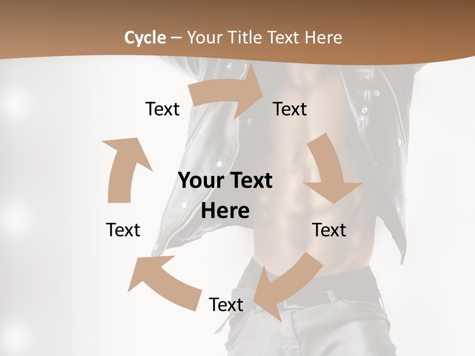 Hot Person Flirting PowerPoint Template