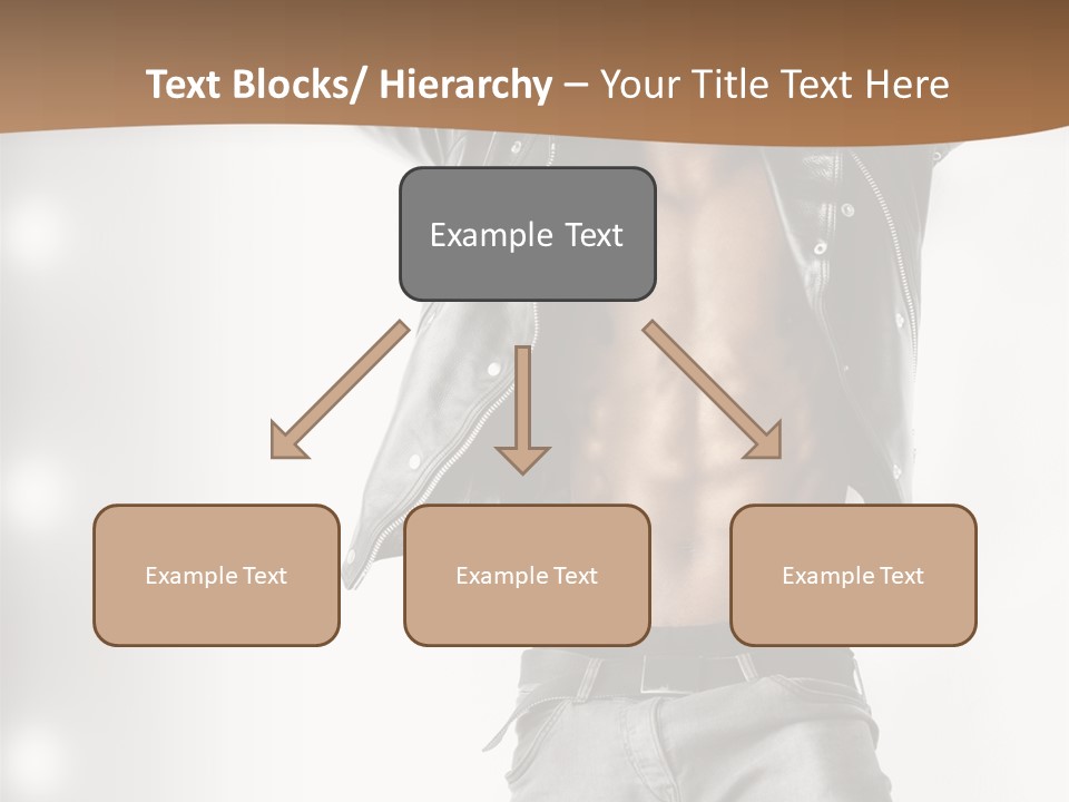 Hot Person Flirting PowerPoint Template