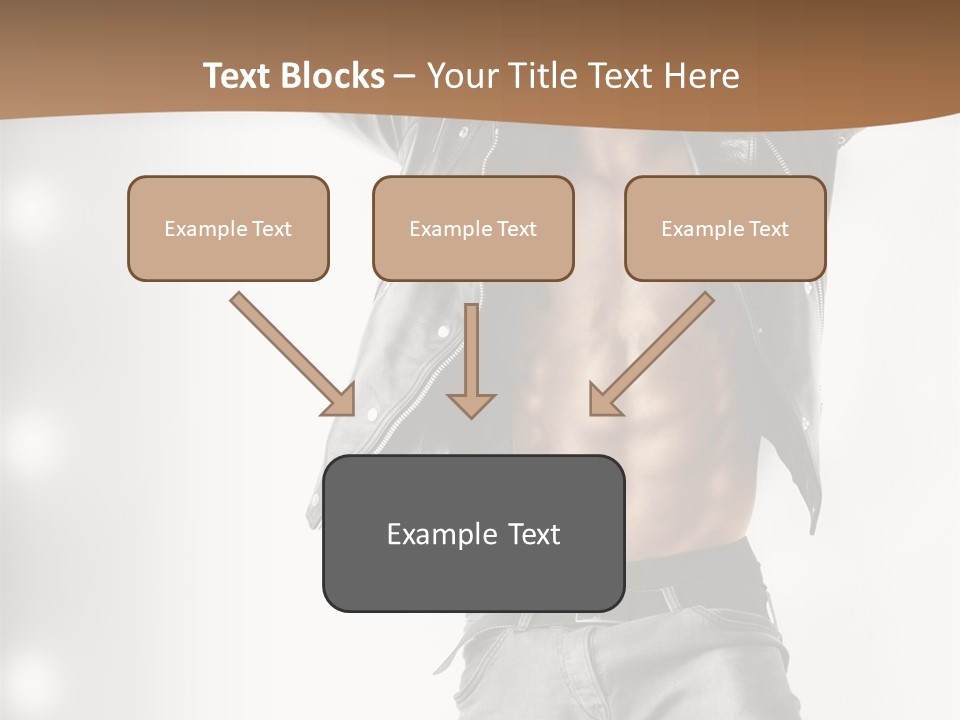 Hot Person Flirting PowerPoint Template