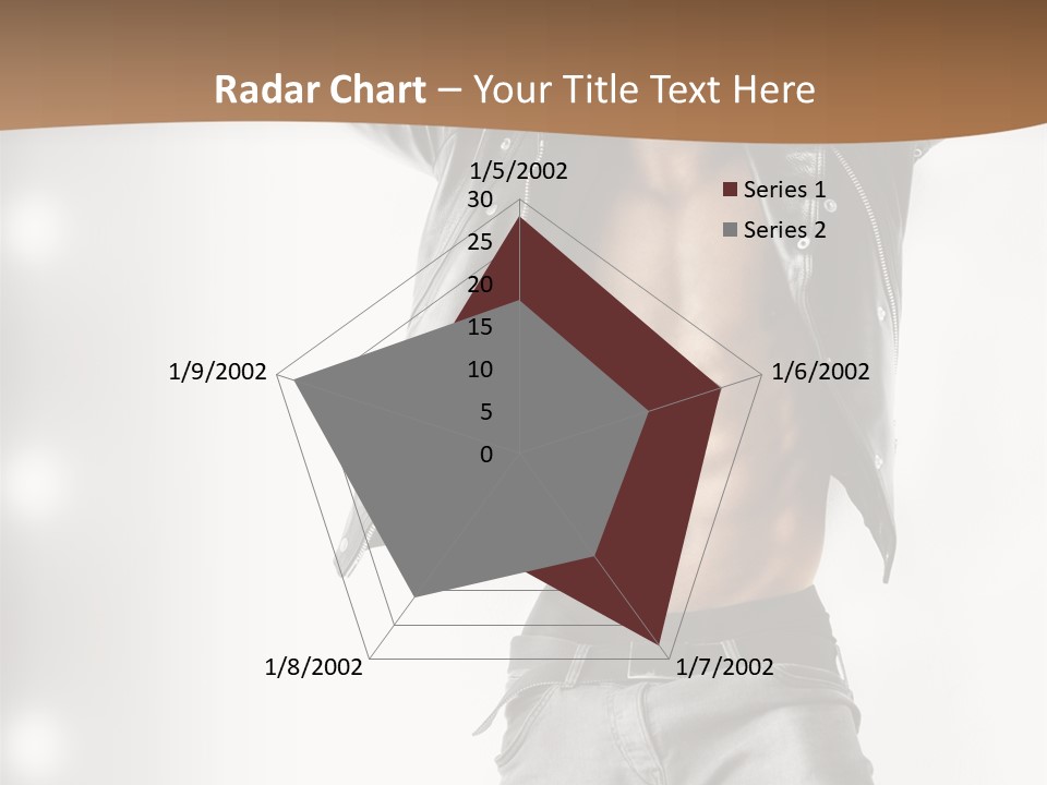 Hot Person Flirting PowerPoint Template