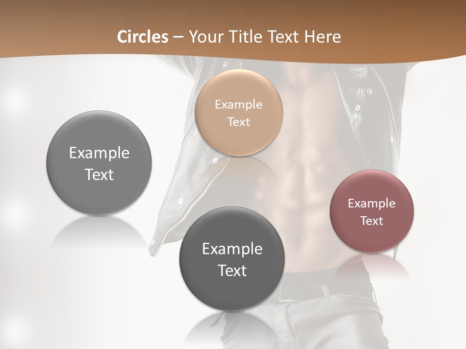 Hot Person Flirting PowerPoint Template