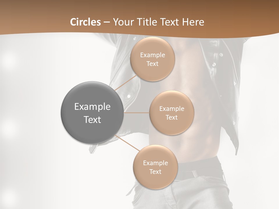 Hot Person Flirting PowerPoint Template