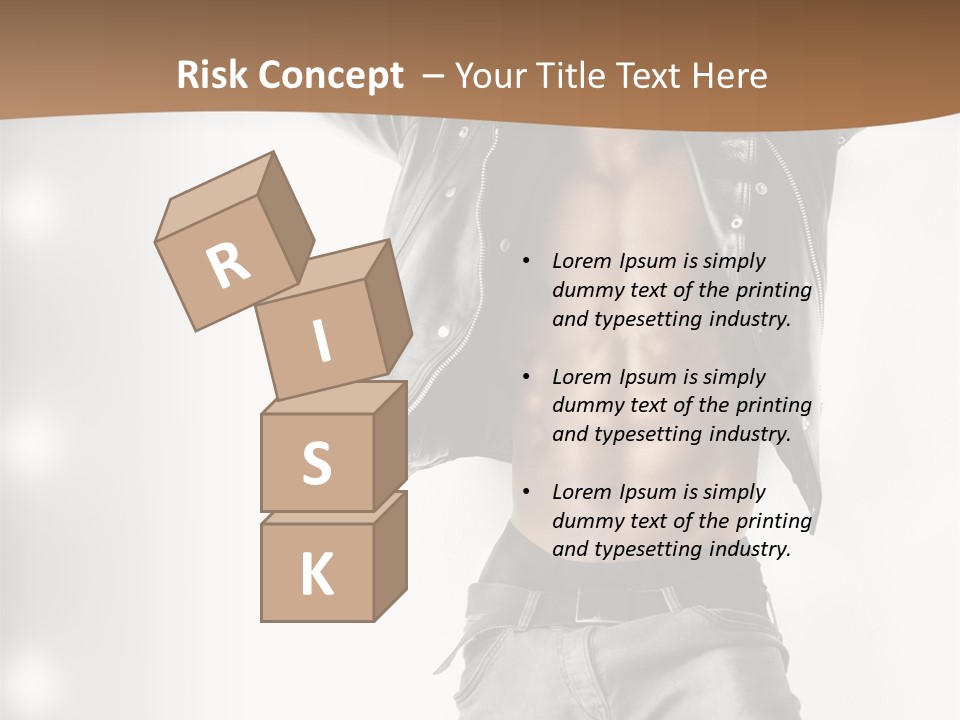 Hot Person Flirting PowerPoint Template