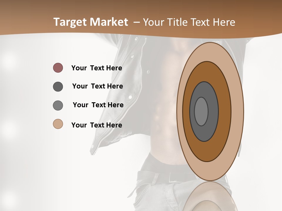 Hot Person Flirting PowerPoint Template