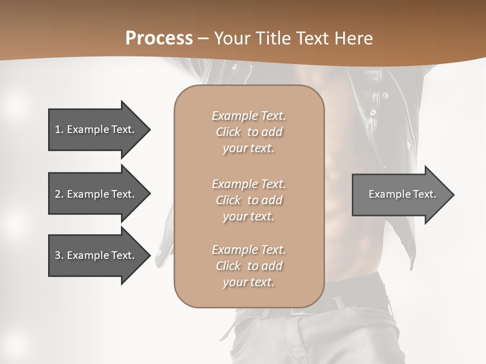 Hot Person Flirting PowerPoint Template