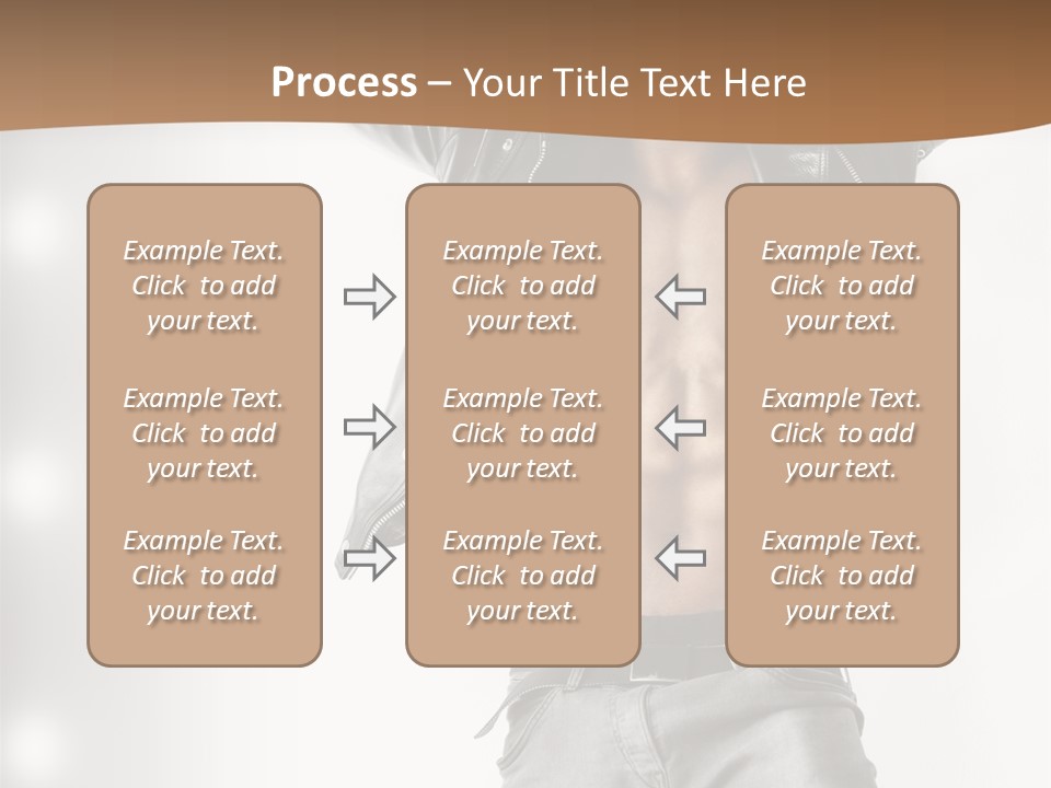 Hot Person Flirting PowerPoint Template