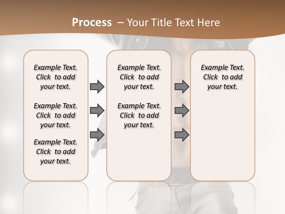 Hot Person Flirting PowerPoint Template