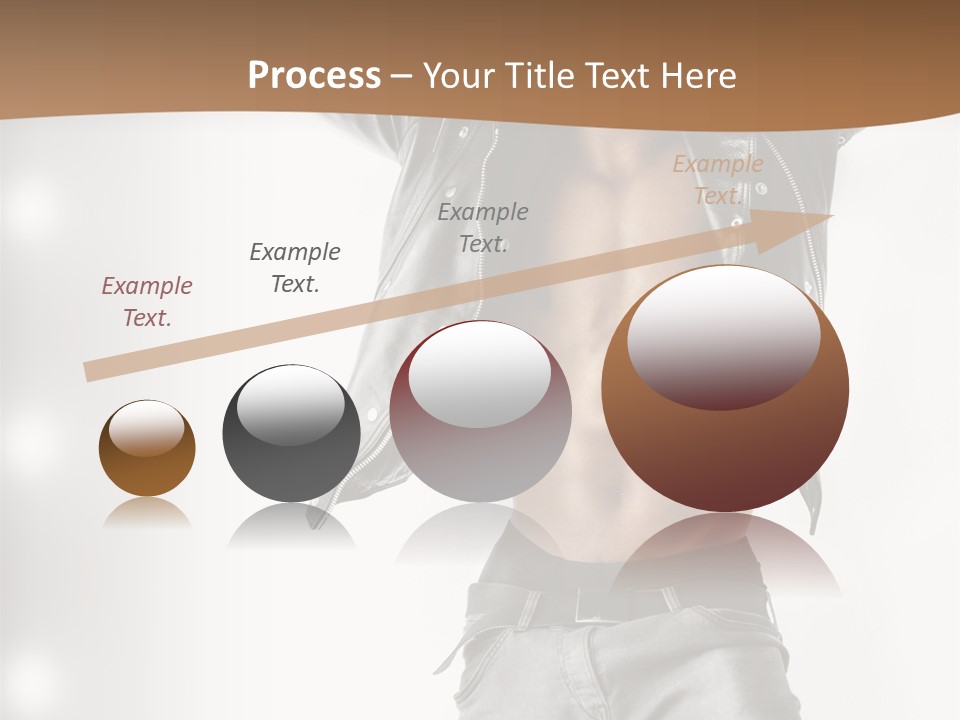 Hot Person Flirting PowerPoint Template