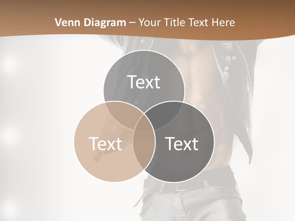 Hot Person Flirting PowerPoint Template