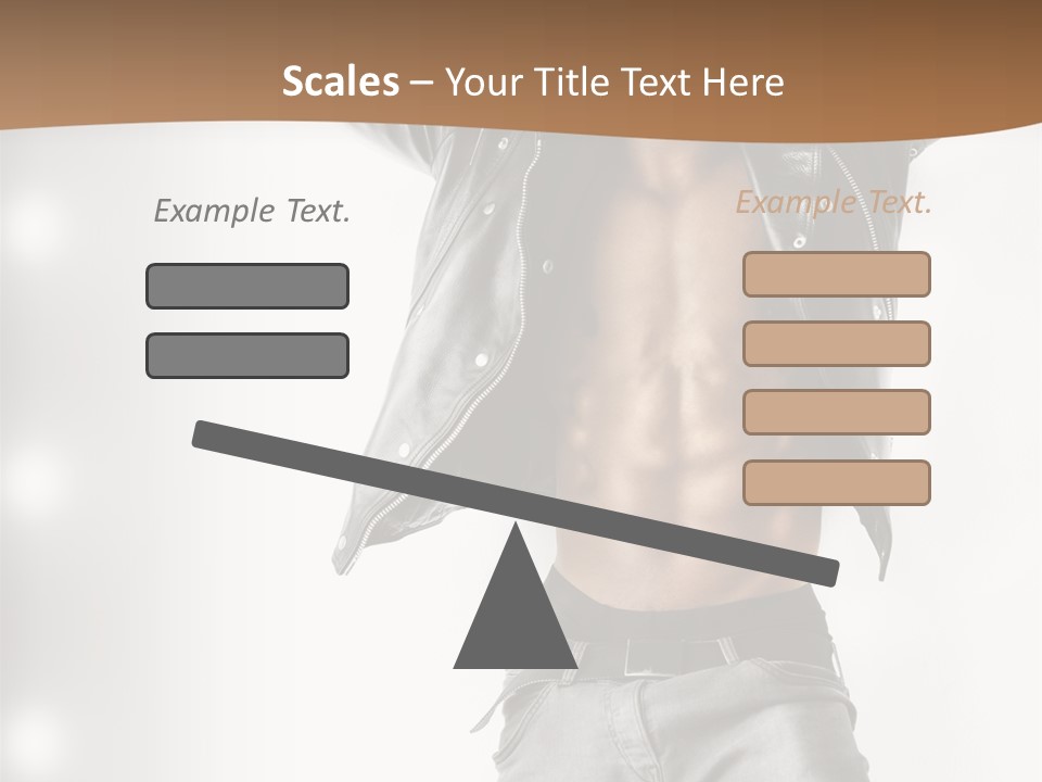 Hot Person Flirting PowerPoint Template