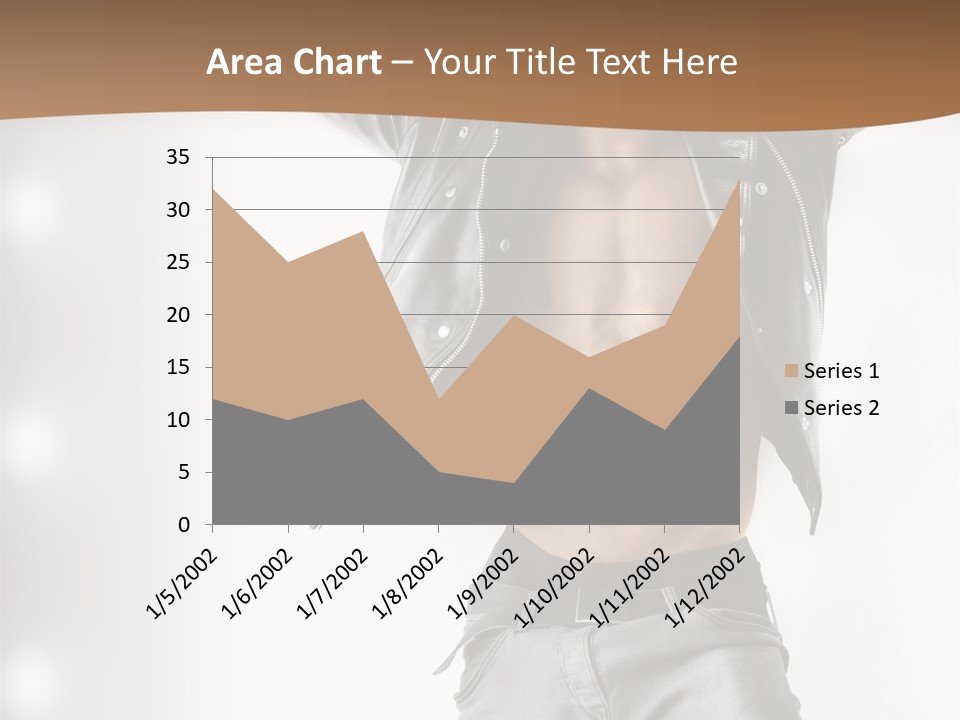 Hot Person Flirting PowerPoint Template