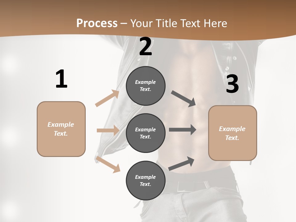 Hot Person Flirting PowerPoint Template